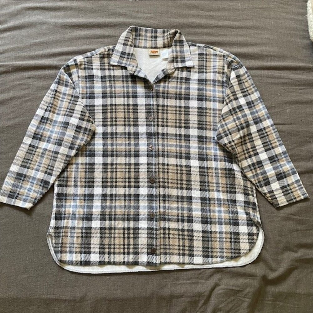 Oversized Plaid Shirt